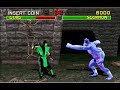 MK MK1 Reptile Scorpion Sub Zero Vs Goro