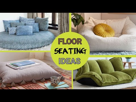 90+ Floor Seating Ideas for Modern Living Room| Floor cushion Ideas| Floor sofa Ideas| Trend Secrets