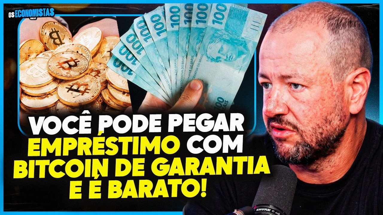 DÁ PRA PEGAR EMPRÉSTIMO USANDO BITCOIN COMO GARANTIA A 1,69% AO MÊS