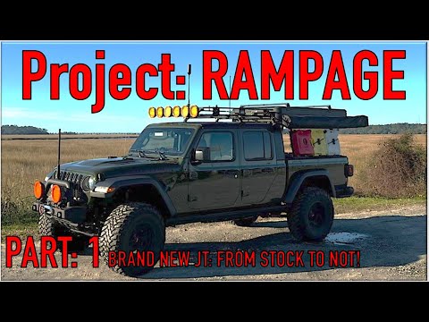 New Jeep Gladiator Overland Build for 2024!  Ultimate Jeep Rubicon Diesel Build Part 1