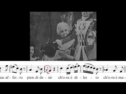 Teresa Berganza: "Voi che sapete", Le nozze di Figaro. W. A. Mozart