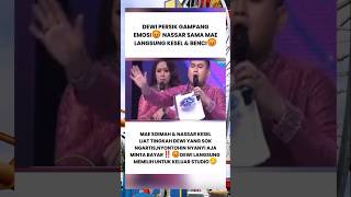 Download lagu DEWI PERSIK IS sulking because she doesn't want to sing #dewipersik #nasar #soimah #lestikejora #... mp3