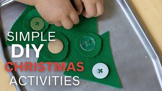 Preschool DIY Christmas Activities