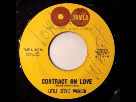 LITTLE STEVIE WONDER - Contract on love - TAMLA