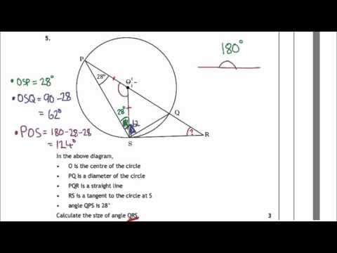 N5 Lesson: Angles in circles