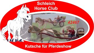 Schleich 42467 - Horse Club Kutsche für Pferdeshow