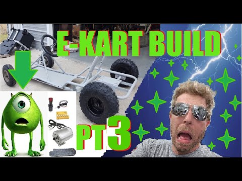 Episode 3 E-kart Build on Vintage Go-kart Frame