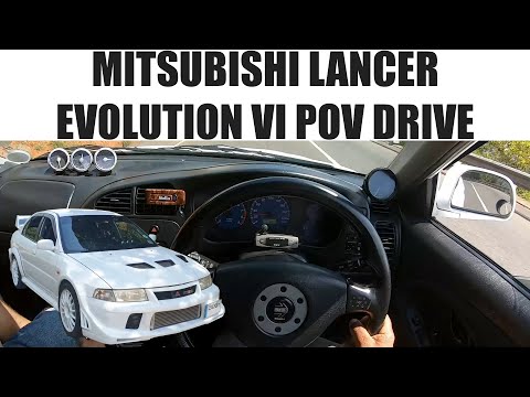 Mitsubishi Lancer Evolution VI POV Drive