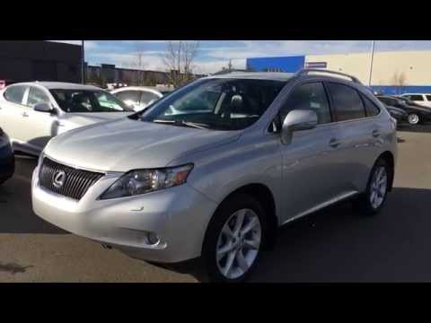 Lexus Certified Pre Owned Silver 2012 RX 350 AWD - Touring Package Review - Spruce Grove, Alberta