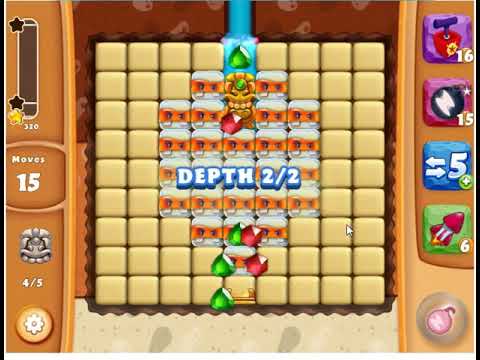 Diamond Digger Saga Level 381 -  No Boosters