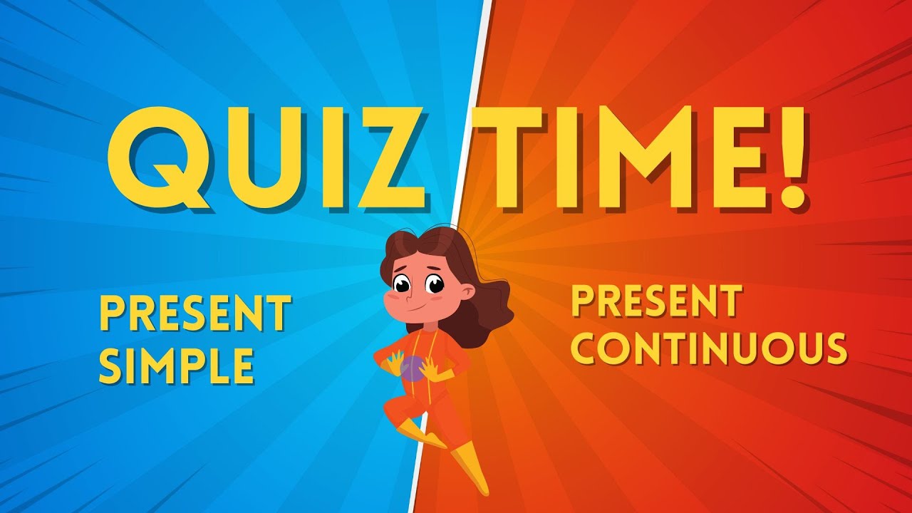 Present Simple vs Present Continuous Quiz | Quiz Learning video | #tenses #englishgrammar #quiz