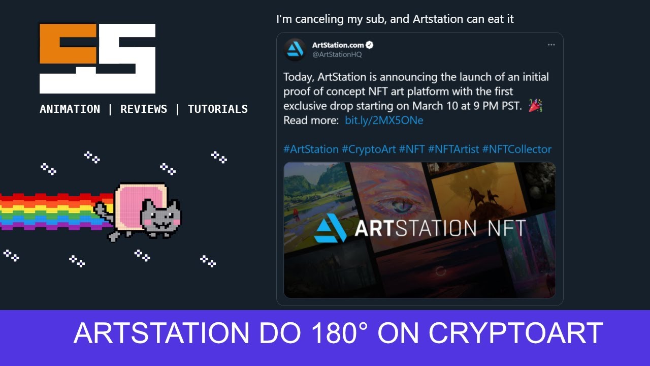 Artstation do a complete 180° on NFT Cryptoart