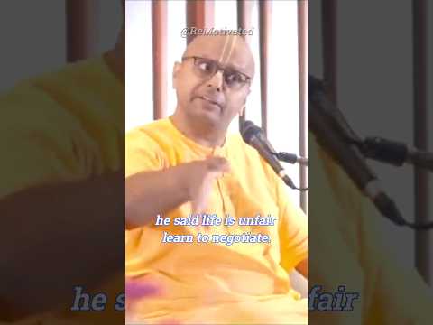 🤔Life is Unfair?😮| 🙂Gaur Gopal Das  #shorts #shortsfeed #shortsviral