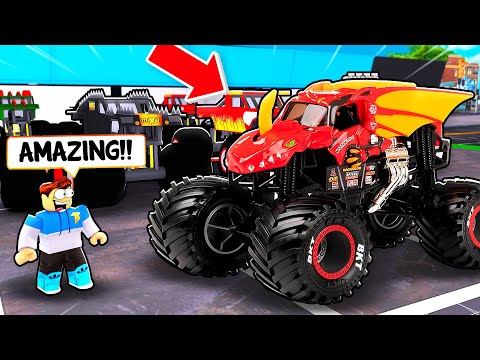 I Created a MONSTER JAM DEALERSHIP In Car Dealership Tycoon!!!