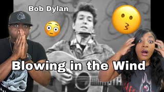 THE TALENT HE HAS IS UNBELIEVABLE!! BOB DYLAN - BLOWING IN THE WIND (REACTING)