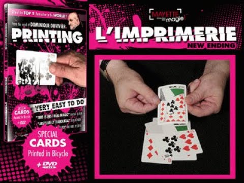 Printing - Teaser -DOMINIQUE DUVIVIER [English]