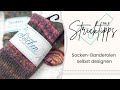 Knit Ly Strick Tipp Folge 2 Sockenbanderolen Mit Canva Einfach Selbst Gestalten