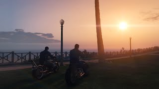 GTA5 バイカー二人旅