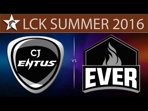 [LoL VODs] CJ vs ESC Game 1 | LCK Summer 2016 (25.05.2016) - CJ Entus vs ESC Ever