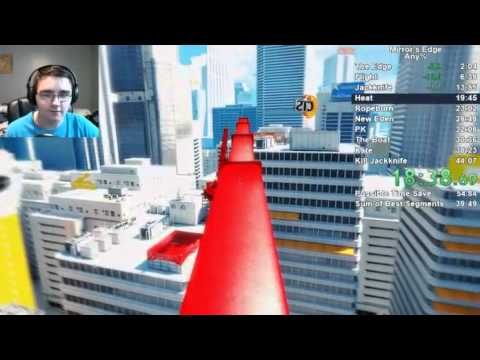 Mirror's Edge / Any% Speedrun / Time of 42:56