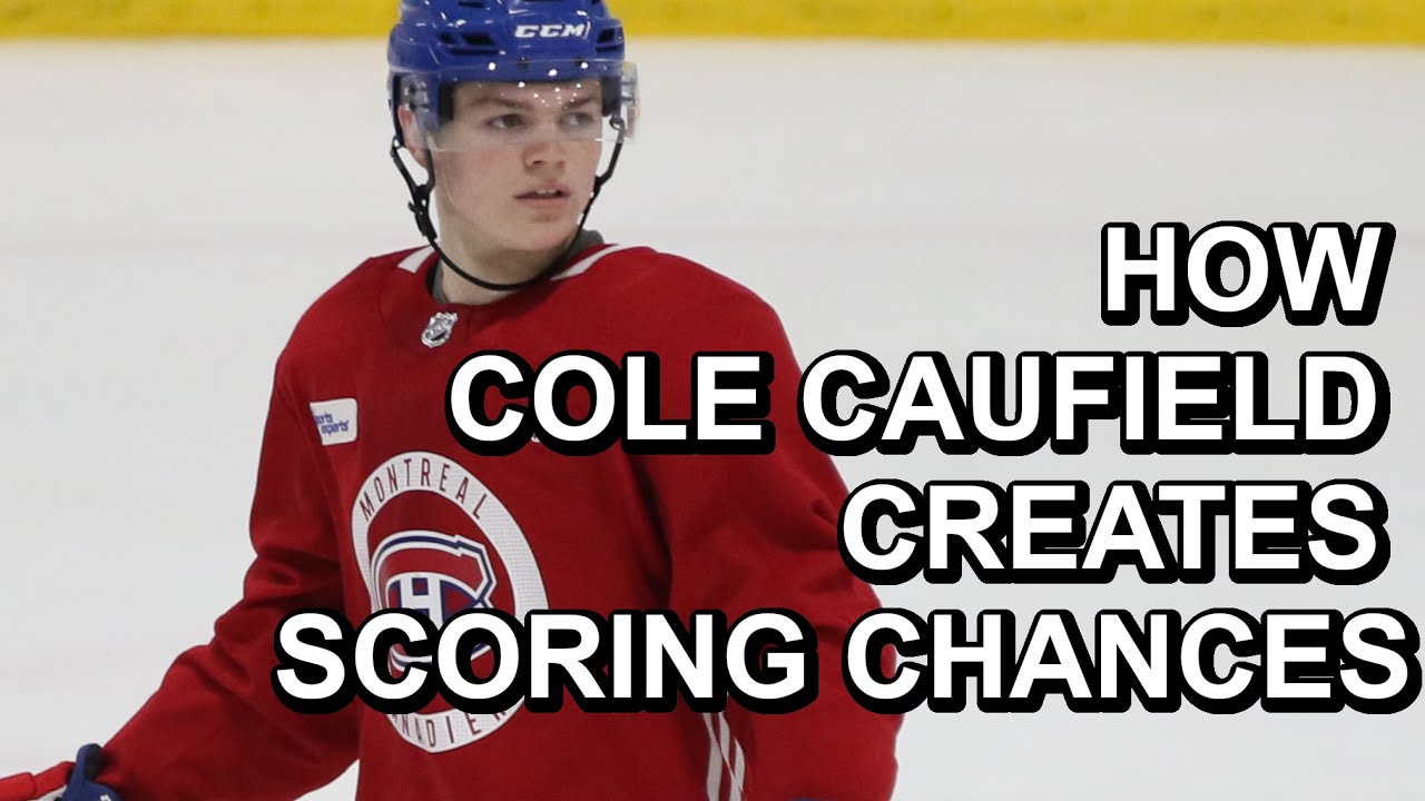 Vidéo: Comment Cole Caufield CRÉE ses CHANCES de marquer...