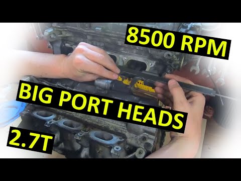 Building 8500rpm \"Big Port\" 2.8 heads for my Audi 2.7T - Part 1