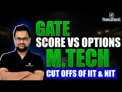 GATE Score vs Options 🔥 | M.Tech Cut Offs of IIT & NIT for Civil Engineering | Abhinav Negi