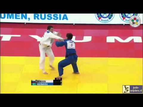 Judo 2013 World Masters Tyumen: Denisov (RUS) - Bozbayev (KAZ) [-90kg]
