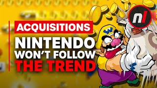Why Nintendo Rarely Buys Developers