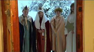 preview picture of video 'Die heiligen 3 Könige: Allgäuer Sternsinger bereiten sich auf Besuch im Kanzleramt vor'