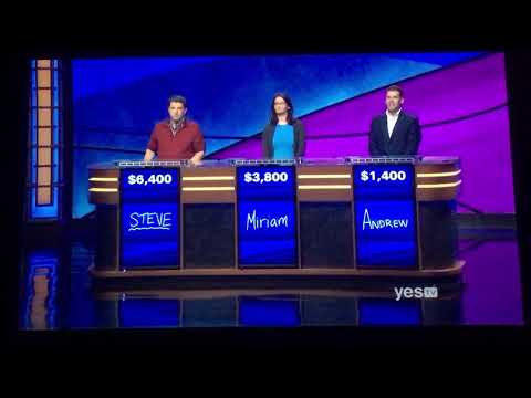 Double Jeopardy, Steve Moulds Day 4 -  2nd Daily Double found AT THE START 😂 (10/31/19)