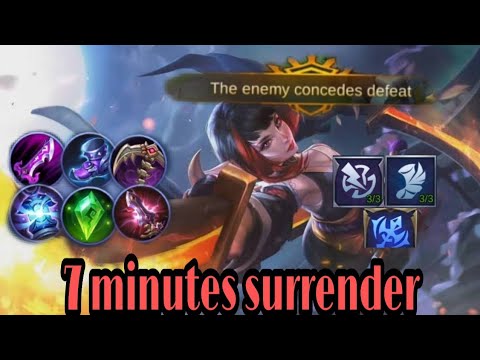 KARINA BEST BUILD 2020 COMPLETE GUIDE || 7 minutes surrender || MOBILE LEGEND
