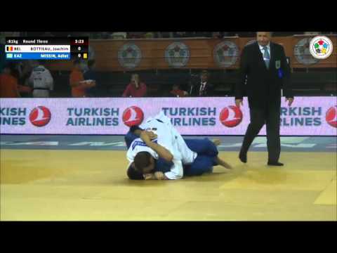 Joachim BOTTIEAU (BEL) Vs Adlet MISSIN (KAZ) - Judo Grand Prix Samsun 2014 [-81kg]