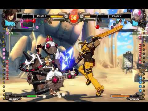 GGXrd Rev2 - 210601-210619 ベッドマン/ヴェノム/ファウスト