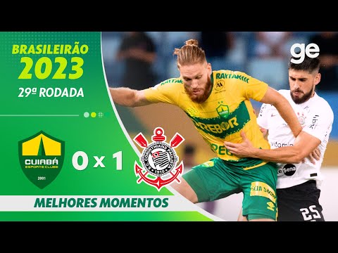 Gols e lances de Cuiabá x Corinthians