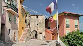 preview picture of video 'Roquebrune-Cap-Martin, Alpes-Maritimes, Provence-Alpes-Côte d'Azur, France [HD] (videoturysta)'