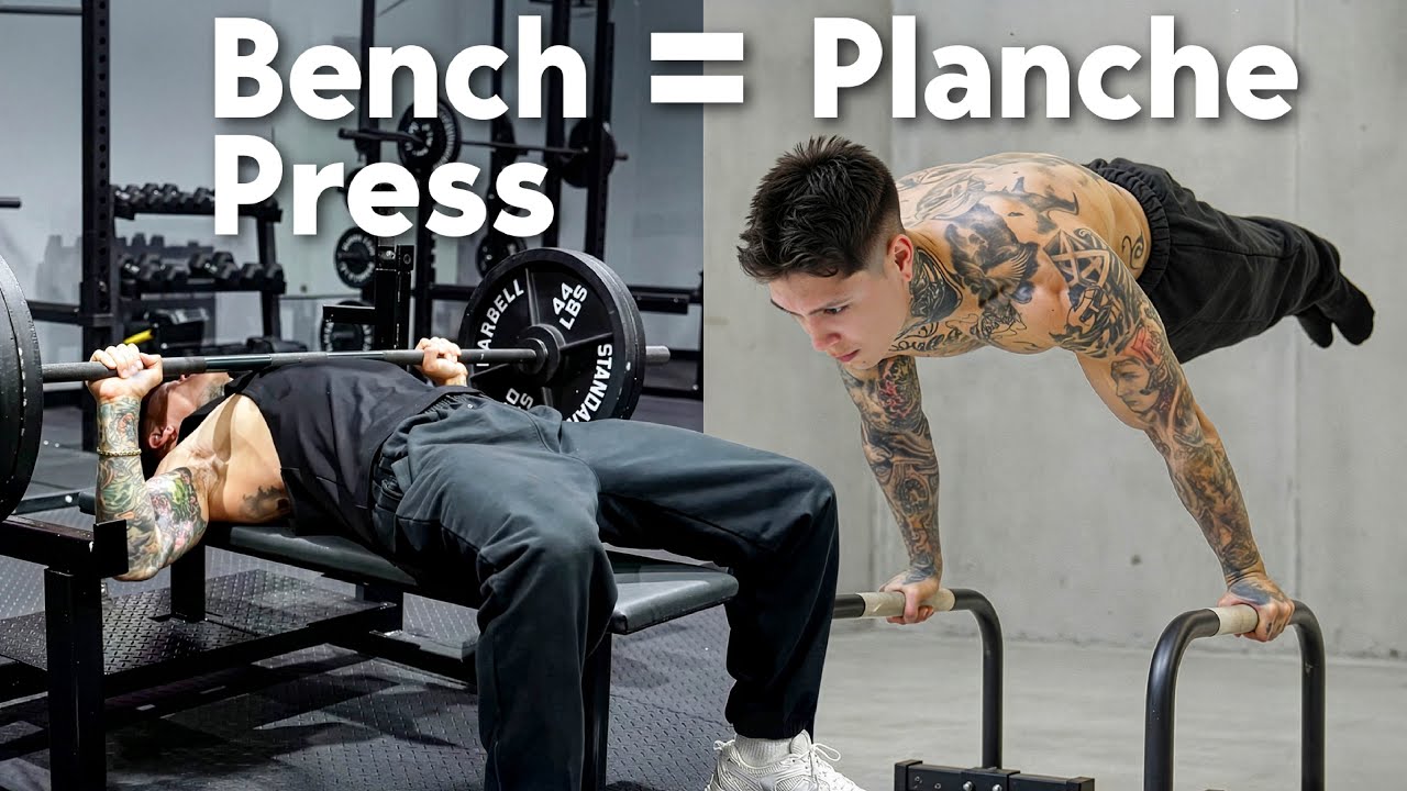 The ONLY Gym Exercises That WILL IMPROVE Your Calisthenics| Planche