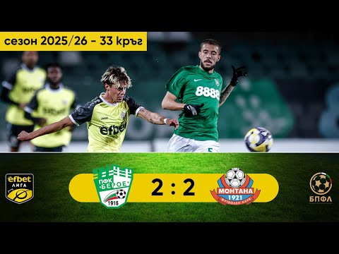 PFK Beroe Stara Zagora 2-2 PFK Montana 