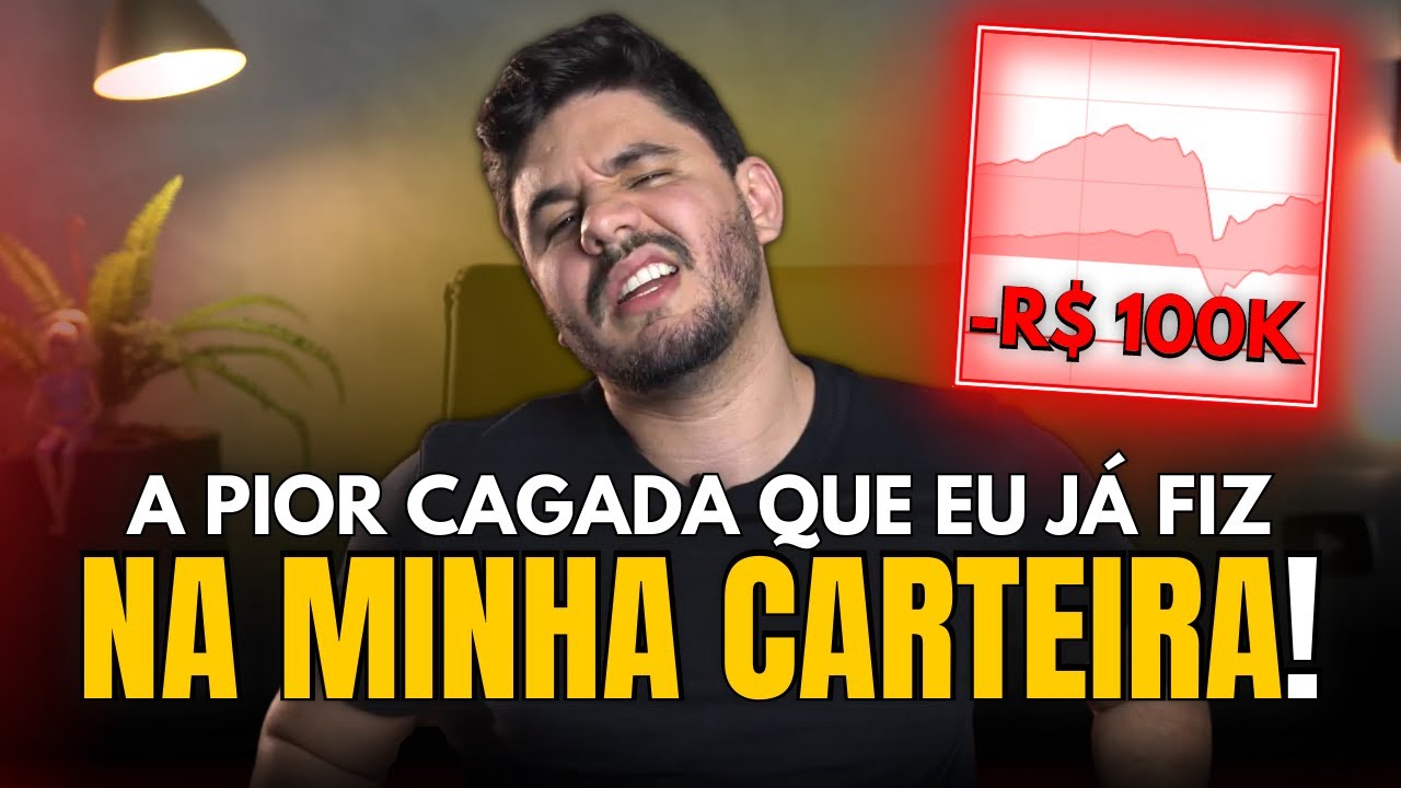O pior ERRO da SUA CARTEIRA DE INVESTIMENTOS!