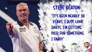 Steve Beaton: “It's been nearly 30 years, I just love darts, I'm getting paid for something I enjoy”