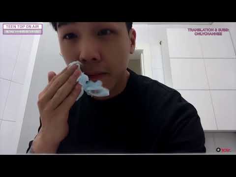 [ENG SUB] TEEN TOP ON AIR - HAPPY BIRTHDAY C.A.P feat Me Minsoo Alone