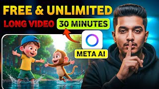 Generate Long YouTube (16:9) Videos Using META AI | FREE & UNLIMITED