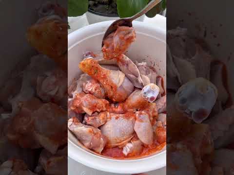 Toyuq kababını dadlı bişirməyin sirri🤫