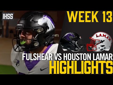 Unbeatable Fulshear Faces Fierce Lamar in High-Stakes Clash! | Game Highlights
