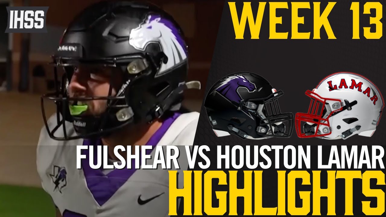 Unbeatable Fulshear Faces Fierce Lamar in High-Stakes Clash! | Game Highlights
