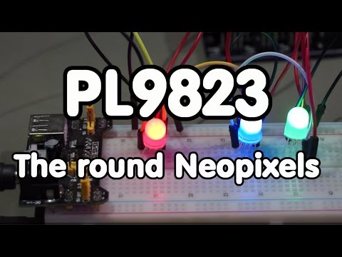 #81 PL9823 Round Neopixels as an alternative/replacement for LEDs on GPIOs with small currents