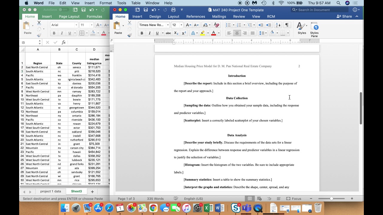 MAT240   Module 4   Project 1 Review