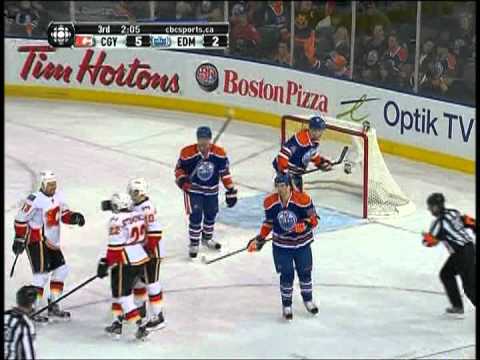 Calgary Flames vs. Edmonton Oilers -- Jan. 22, 2012