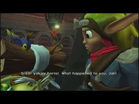 Jak & Daxter Finally Reunite With Old Samos | Jak II 4K Clips