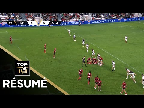 TOP 14 Saison 2025-2026 J02 - Résumé RC Toulon - Castres Olympique